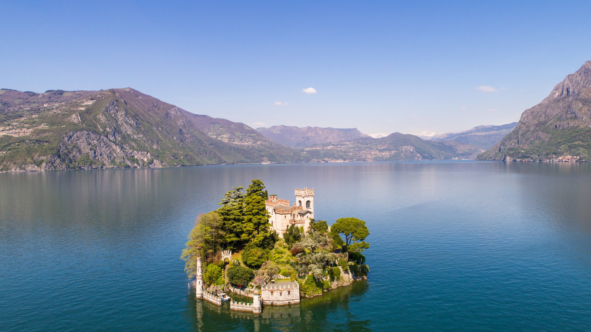 Lake Iseo and Monte Isola