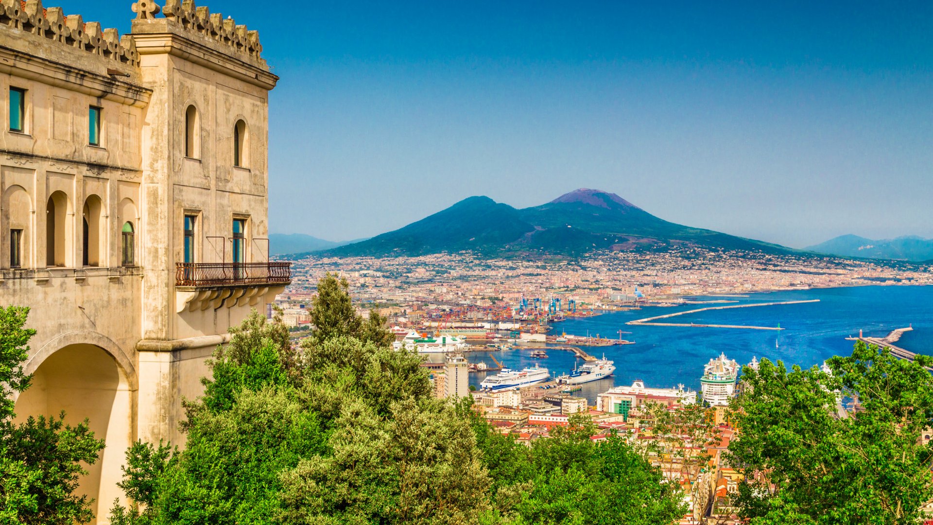 Dance on the Mediterranean Volcanoes